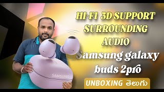 SAMSUNG GALAXY BUDS 2PRO unboxing in Telugu