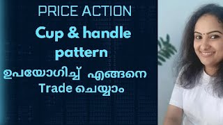 Price Action - Malayalam, Cup & Handle pattern ഉപയോഗിച്ച് എങ്ങനെ trade ചെയ്യാം