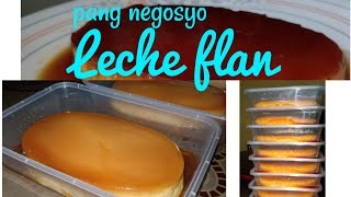 Leche flan na pang negosyo ||Lutong bahay tipid tips