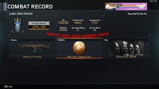 HOW TO MOD YOUR BLACK OPS 3 ZOMBIES STATS