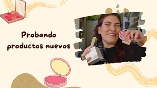 Probando nuevos productos | Lovely, Natasha Denona, IMIM, Jovo | Primeras impresiones