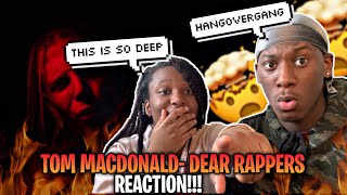 FIRST LISTEN|Tom MacDonald - "Dear Rappers" (Reaction!!!) 🔥🔥🔥