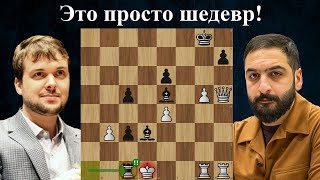 Пожертвовал коня, две ладьи и ферзя! В.Федосеев  - С.Салех 🏆 Sharjah Masters 2024. Шахматы