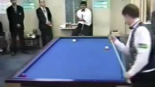 Blomdahl vs  Reyes 3 Cushion Billiards Part 3 of 3