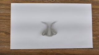 How to draw a nose