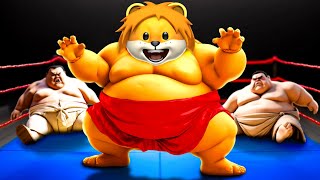 ガリガリからムキムキのおデブ相撲選手に育てるロブロックスやってみた結果【 Roblox Sumo Simulator 相撲シミュレーター 】