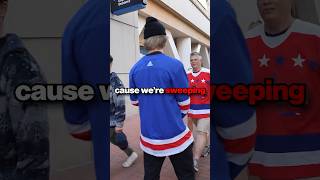 Rangers Fan TROLLS Capitals!