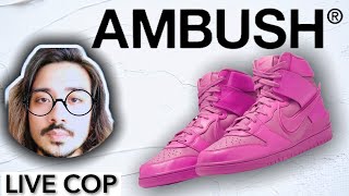 LIVE COP . Nike Dunk High X AMBUSH