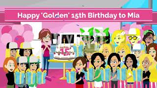 Happy 'Golden' 15th Birthday To @UrLocalJdGurl358!