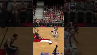 NBA 2K24 Alley Oop Slam No.8 #shorts #shortsfeed #nba2k24