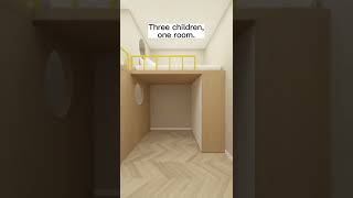 Three Children One Room Video By user866812196579 #Shorts