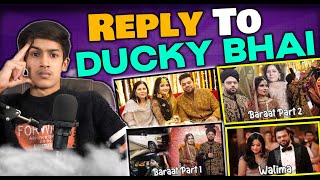 Reply to @DuckyBhai | Aroob Jatoi Wedding Exposed || Exposed Ducky Bhai Wedding | Ahmad Ashraf