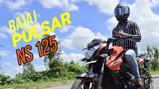 New Bajaj Pulsar NS 125 CC BS6 || Mileage || power & Ride Test Full  Review By Faraz Stunt Rider