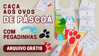 Caça aos Ovos de Páscoa - COMO FAZER - Arquivo Grátis