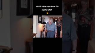 WW2 veterans meet 70 years later #Shorts