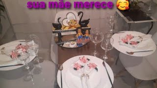 inspiração de mesa Posta para o dia das mães