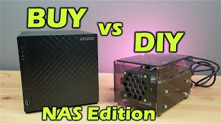 Raspberry Pi NAS vs. Asustor Drivestor 4, Is It Better to Buy or DIY?