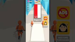 Flag Painters Game shorts video 🤯 Singapore Flag 🇸🇬