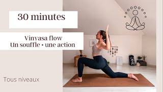 Yoga • Vinyasa flow, un souffle une action | YogapoMeraki