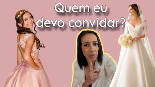 Como organizar uma LISTA de CONVIDADOS pra uma festa de CASAMENTO ou DEBUTANTE!