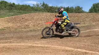 Motocross drill training