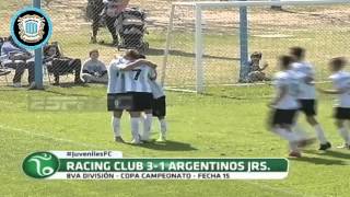 #JuvenilesRacing vs Argentinos - #Goles 8va div