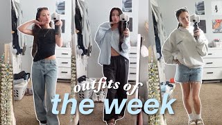 WHAT I WEAR IN A WEEK 👚|| (school edition 2024)