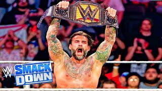 WWE Roman Reigns Loss the Championship Match on Cm Punk at Smackdown Live 2023