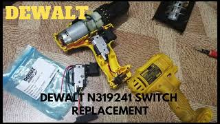 Dewalt hand drill switch replacement.