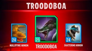 Troodoboa Boss Raid | Jurassic World Alive