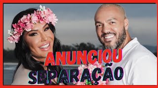 BELO E GRACYANNE BARBOSA ANUNCIAM SEPARAÇÃO APÓS  16 ANOS  JUNTOS