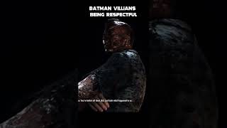 Batman villians being respectful to Batman pt1 #shorts #arkhamknight