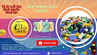 [Đồ chơi sáng tạo] Đồ chơi xếp hình Lego tường - Sự phối hợp hoàn hảo cho trẻ em