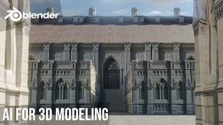 Создание 3D моделей с использованием AI в Blender / Creating 3D models using AI in Blender