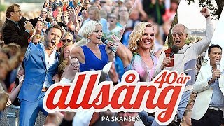 Allsång på Skansen 40 år