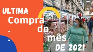 última compra do mês de 2021