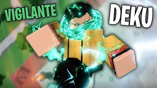 VIGILANTE DEKU'S MASTERED ULTIMATE IS CRAZY... | Heroes Battlegrounds