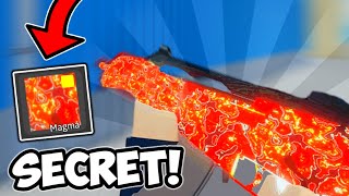 SECRET *MAGMA WEAPON SKIN* LEAKED?? (Roblox Arsenal)