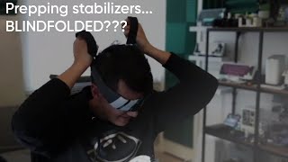 How to lube your stabs. Blindfolded