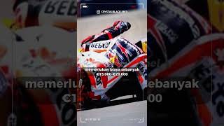 Kenapa Biaya Perbaikan Motor MotoGP Mahal #shorts #marcmarquez #honda