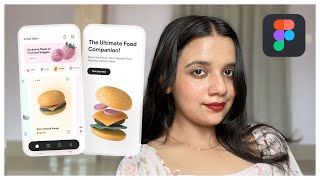 Designing a Cute Food Delivery App in Figma | Step by Step Tutorial 🍭🧸