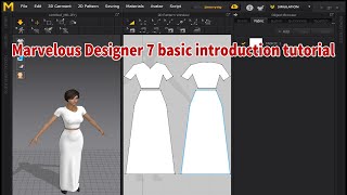 Marvelous Designer Software Basic Introduction for Professional and Beginners Urdu