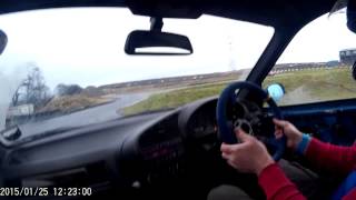 Driftland 25/01/15 Brian's M3 from the passenger seat.