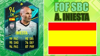 94 PLAYER MOMENTS ANDRES INIESTA SBC (SPANISH XAVI??) | FIFA 21 ULTIMATE TEAM