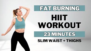 🔥23 Min SLIM WAIST & THIGH🔥No Jumping AB + LEG Workout🔥Full Body Weight Loss🔥ALL STANDING🔥NO REPEAT🔥