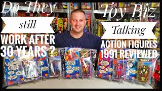 Marvel talking super heroes action figures 1991 #actionfigurereview #toybiz