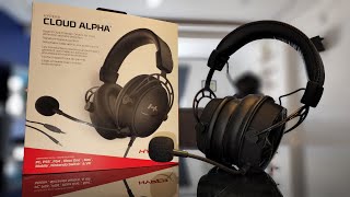 HYPERX ALPHA PRO - Gaming Headphone | UNBOXING