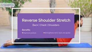 Reverse Shoulder Stretch | Niralamba Bhujangasana | How to do Shoulder Stretch | Snake Pose |