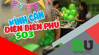 Bong bóng  tặng cho khách hàng tai mắt kính cận titan trước ống kính osmo pocket