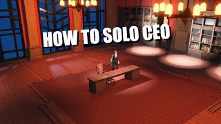 How to Solo CEO